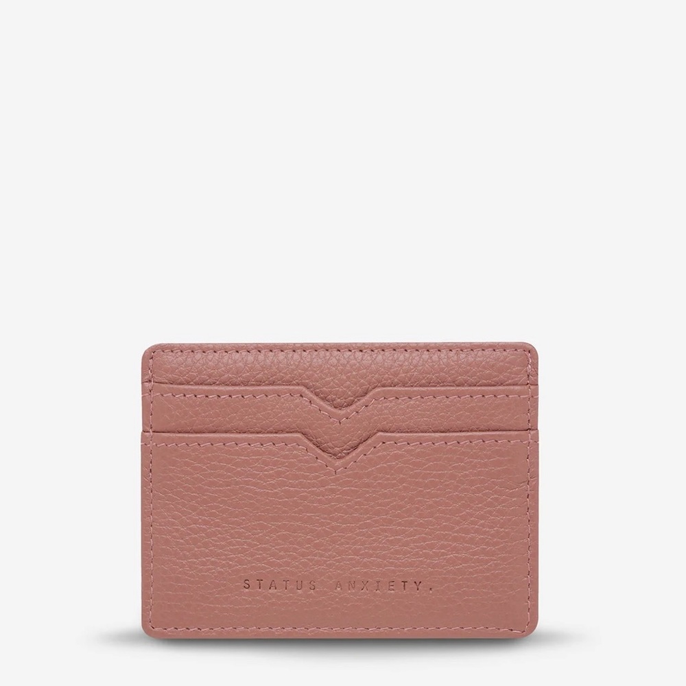 NWT Status Anxiety - Together For Now Wallet - Dusty Rose